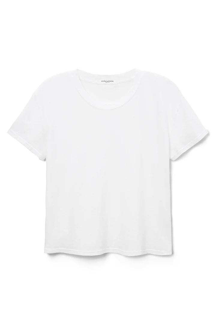 harley crew neck tee || perfect white tee