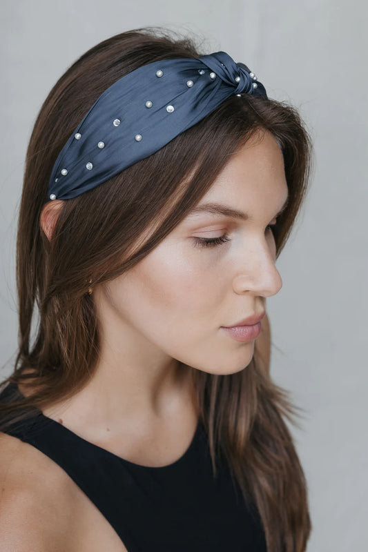 light silk crossover headband